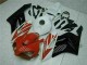 2004-2005 Rouge Blanc Honda CBR1000RR Carénages Moto 2004-2005 Rouge Blanc Honda CBR1000RR Carénages Moto