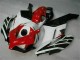 2004-2005 Rouge Blanc Honda CBR1000RR Carrosserie Moto