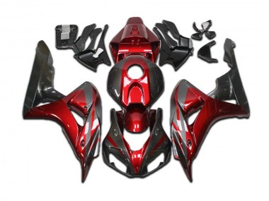 2004-2005 Rouge Bonbon Gris Noir Honda CBR1000RR Carénage Moto