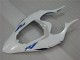 2004-2006 Blanc Bleu Flamme Yamaha YZF R1 Carénage Moto 2004-2006 Blanc Bleu Flamme Yamaha YZF R1 Carénage Moto