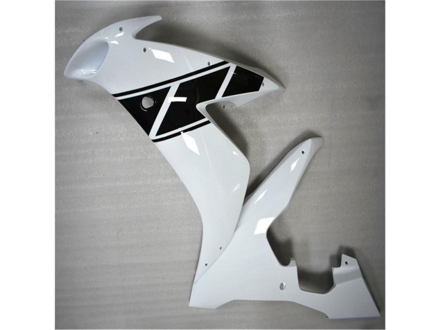 2004-2006 Blanc Noir Yamaha YZF R1 Carénage Moto 2004-2006 Blanc Noir Yamaha YZF R1 Carénage Moto