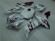 2004-2006 Blanc Rouge Flamme Yamaha YZF R1 Carénage Moto 2004-2006 Blanc Rouge Flamme Yamaha YZF R1 Carénage Moto
