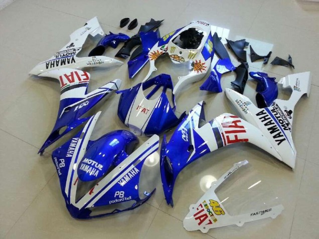 2004-2006 Bleu Blanc Rouge Yamaha YZF R1 Carénage Moto 2004-2006 Bleu Blanc Rouge Yamaha YZF R1 Carénage Moto
