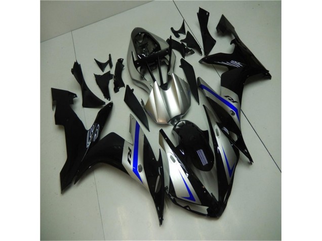 2004-2006 Bleu Noir Argent Yamaha YZF R1 Carénage Moto 2004-2006 Bleu Noir Argent Yamaha YZF R1 Carénage Moto
