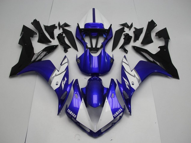 2004-2006 Bleu Noir Yamaha YZF R1 Kit Carénages Motos Complet 2004-2006 Bleu Noir Yamaha YZF R1 Kit Carénages Motos Complet