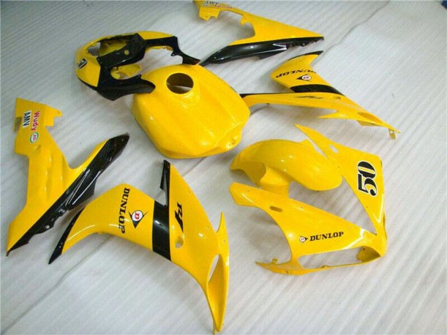 2004-2006 Jaune Yamaha YZF R1 Carénage Moto 2004-2006 Jaune Yamaha YZF R1 Carénage Moto