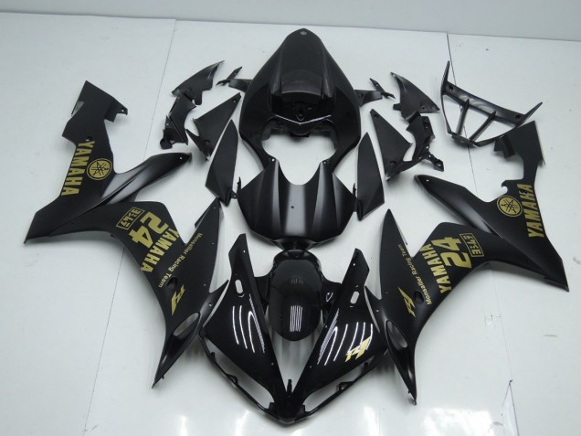2004-2006 Rouge Noir Mat Or Yamaha YZF R1 Carénage Moto 2004-2006 Rouge Noir Mat Or Yamaha YZF R1 Carénage Moto