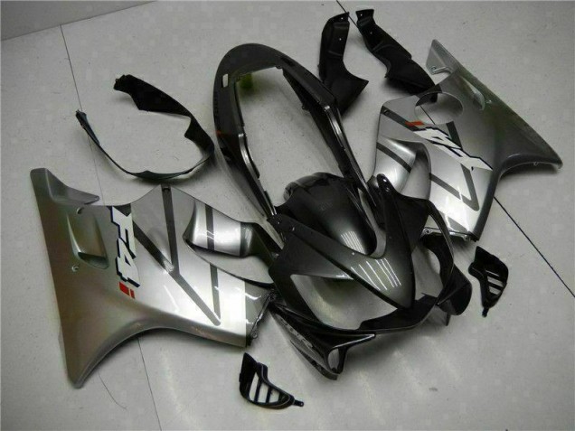 2004-2007 Argent Noir Honda CBR600 F4i Carénage Moto 2004-2007 Argent Noir Honda CBR600 F4i Carénage Moto
