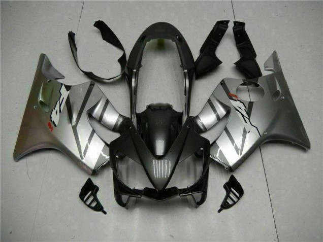 2004-2007 Argent Noir Honda CBR600 F4i Carénage Moto 2004-2007 Argent Noir Honda CBR600 F4i Carénage Moto