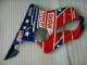 2004-2007 Bleu Rouge Castrol Cycle World Honda CBR600 F4i Carénage Moto 2004-2007 Bleu Rouge Castrol Cycle World Honda CBR600 F4i Carénage Moto