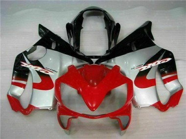 2004-2007 Rouge Argent Honda CBR600 F4i Carénages Moto