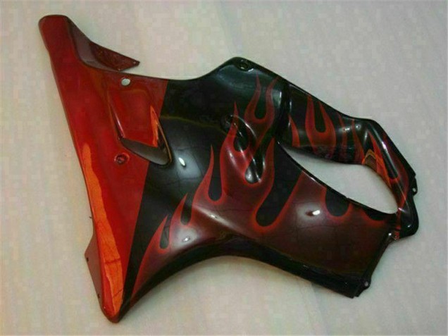 2004-2007 Rouge Flamme Honda CBR600 F4i Carénage Moto 2004-2007 Rouge Flamme Honda CBR600 F4i Carénage Moto