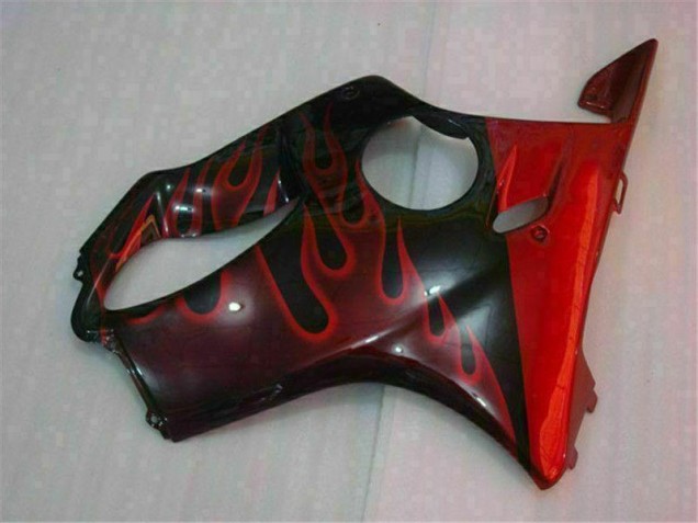 2004-2007 Rouge Flamme Honda CBR600 F4i Carénage Moto 2004-2007 Rouge Flamme Honda CBR600 F4i Carénage Moto