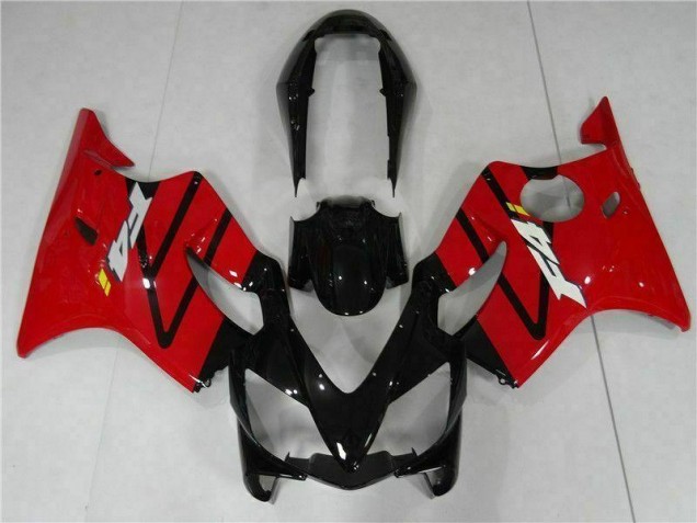 2004-2007 Rouge Noir Honda CBR600 F4i Carrosserie Moto 2004-2007 Rouge Noir Honda CBR600 F4i Carrosserie Moto