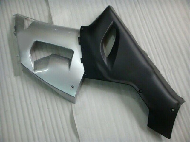 2005-2006 Argent Noir Kawasaki ZX6R Carénage Moto 2005-2006 Argent Noir Kawasaki ZX6R Carénage Moto