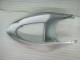 2005-2006 Argent Noir Kawasaki ZX6R Carénage Moto 2005-2006 Argent Noir Kawasaki ZX6R Carénage Moto