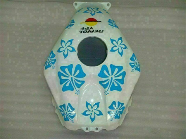 2005-2006 Blanc Bleu Nastro Azzurro 46 Honda CBR600RR Carénages Moto 2005-2006 Blanc Bleu Nastro Azzurro 46 Honda CBR600RR Carénages Moto