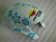 2005-2006 Blanc Bleu Nastro Azzurro 46 Honda CBR600RR Carénages Moto 2005-2006 Blanc Bleu Nastro Azzurro 46 Honda CBR600RR Carénages Moto
