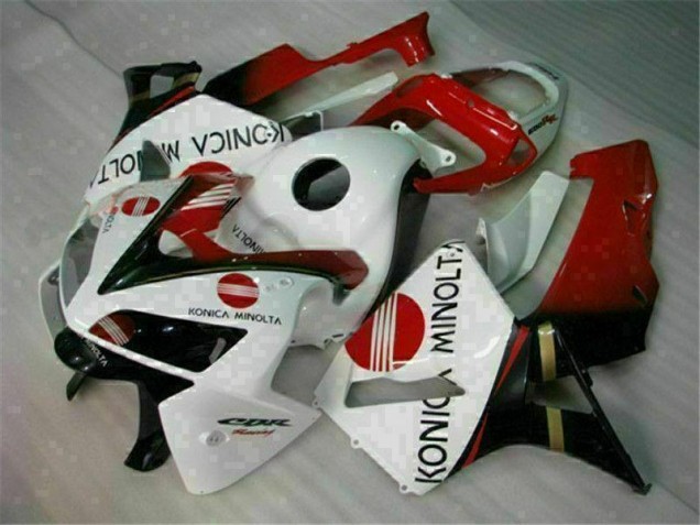 2005-2006 Blanc Honda CBR600RR Carénage Moto ABS 2005-2006 Blanc Honda CBR600RR Carénage Moto ABS
