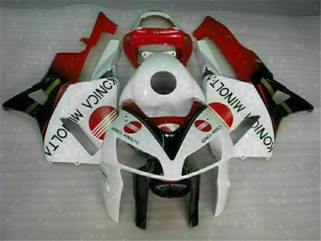 2005-2006 Blanc Honda CBR600RR Carénage Moto ABS 2005-2006 Blanc Honda CBR600RR Carénage Moto ABS