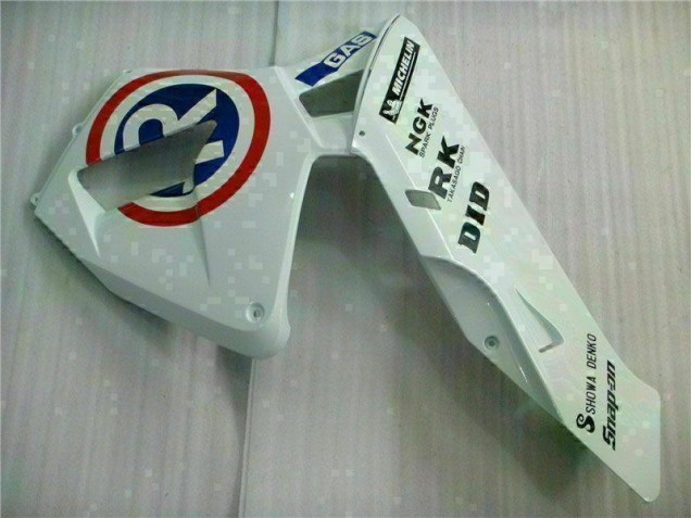 2005-2006 Blanc Honda CBR600RR Kit Carénages Motos & Plastique 2005-2006 Blanc Honda CBR600RR Kit Carénages Motos & Plastique