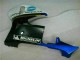 2005-2006 Blanc Noir Honda CBR600RR Carénage Moto 2005-2006 Blanc Noir Honda CBR600RR Carénage Moto