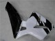 2005-2006 Blanc Noir Honda CBR600RR Carrosserie Moto 2005-2006 Blanc Noir Honda CBR600RR Carrosserie Moto