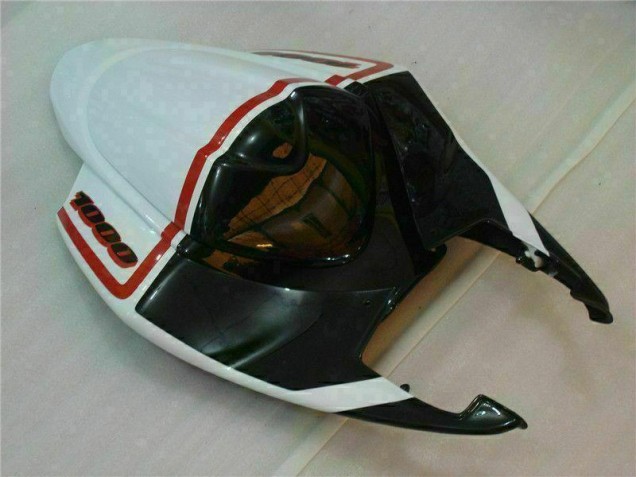 2005-2006 Blanc Noir Suzuki GSXR 1000 Carénage Moto