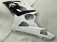 2005-2006 Blanc Noir Suzuki GSXR 1000 Carénages Moto 2005-2006 Blanc Noir Suzuki GSXR 1000 Carénages Moto