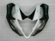 2005-2006 Blanc Noir Suzuki GSXR 1000 Carrosserie Moto
