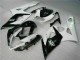 2005-2006 Blanc Noir Suzuki GSXR 1000 Carrosserie Moto