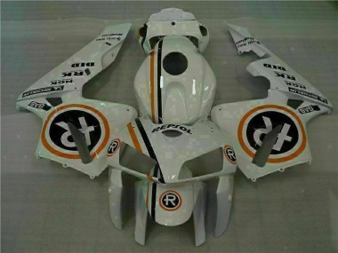2005-2006 Blanc Repsol Honda CBR600RR Carénage Moto