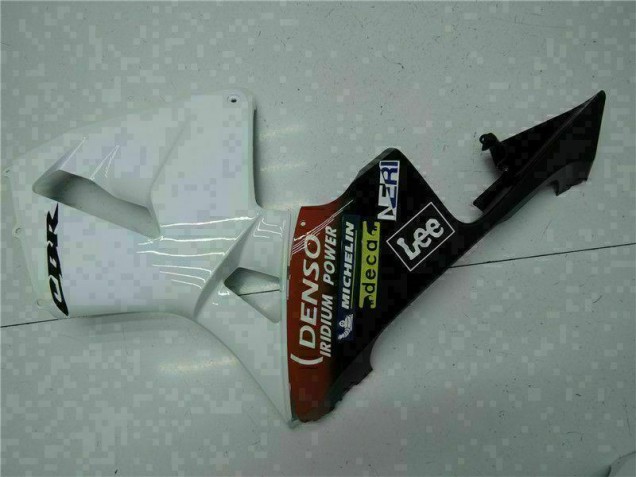 2005-2006 Blanc Rouge Noir Lee Honda CBR600RR Carénage Moto 2005-2006 Blanc Rouge Noir Lee Honda CBR600RR Carénage Moto