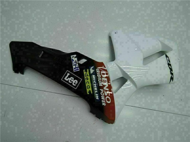 2005-2006 Blanc Rouge Noir Lee Honda CBR600RR Carénage Moto 2005-2006 Blanc Rouge Noir Lee Honda CBR600RR Carénage Moto