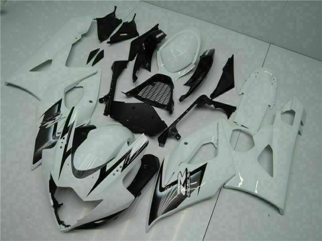 2005-2006 Blanc Suzuki GSXR 1000 Carénages Moto 2005-2006 Blanc Suzuki GSXR 1000 Carénages Moto