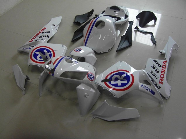 2005-2006 Bleu Blanc Rouge Honda CBR600RR Carénage Moto 2005-2006 Bleu Blanc Rouge Honda CBR600RR Carénage Moto