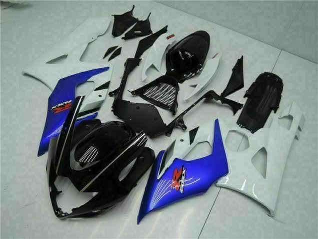 2005-2006 Bleu Blanc Suzuki GSXR 1000 Carénages Moto 2005-2006 Bleu Blanc Suzuki GSXR 1000 Carénages Moto