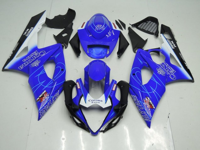 2005-2006 Bleu Corona Suzuki GSXR 1000 Carénage Moto 2005-2006 Bleu Corona Suzuki GSXR 1000 Carénage Moto