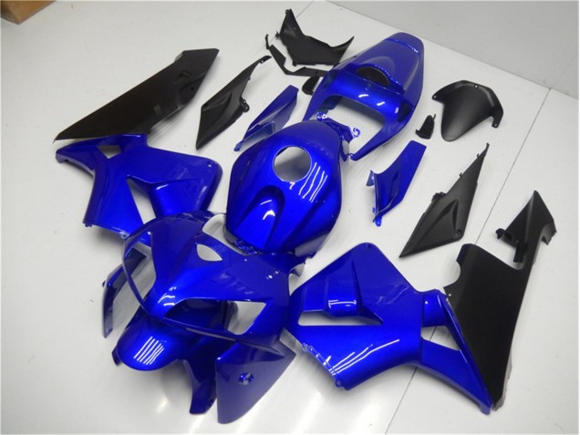 2005-2006 Bleu Noir Honda CBR600RR Carénage Moto 2005-2006 Bleu Noir Honda CBR600RR Carénage Moto