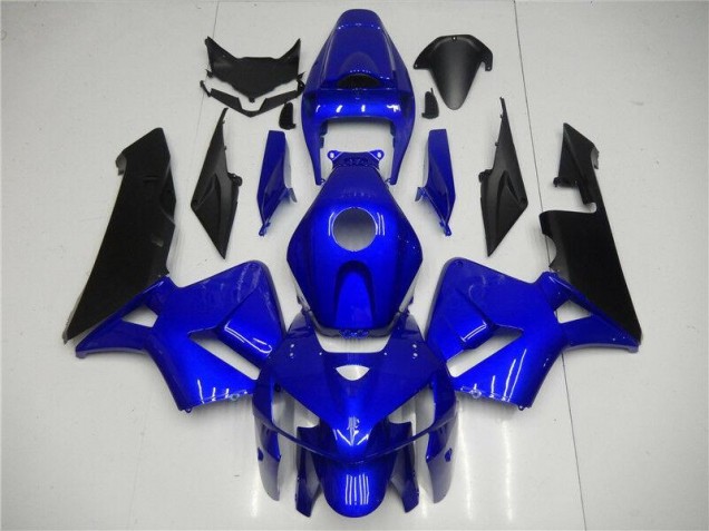 2005-2006 Bleu Noir Honda CBR600RR Carénage Moto 2005-2006 Bleu Noir Honda CBR600RR Carénage Moto
