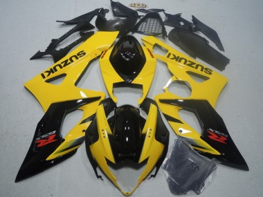 2005-2006 Jaune Noir Suzuki GSXR 1000 Carrosserie Moto