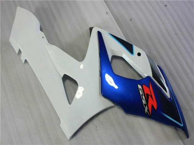 2005-2006 Noir Bleu Blanc Suzuki GSXR 1000 Carénage Moto 2005-2006 Noir Bleu Blanc Suzuki GSXR 1000 Carénage Moto