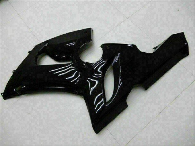 2005-2006 Noir Brillant Kawasaki ZX6R Carénages Moto 2005-2006 Noir Brillant Kawasaki ZX6R Carénages Moto