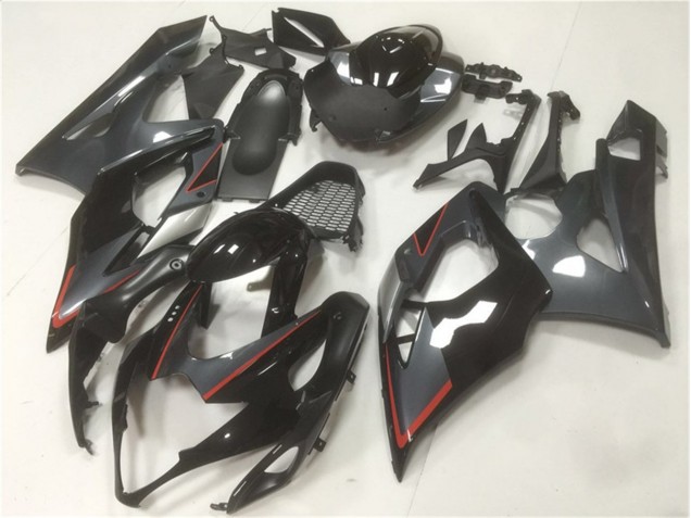 2005-2006 Noir Gris Suzuki GSXR 1000 Carénage Moto 2005-2006 Noir Gris Suzuki GSXR 1000 Carénage Moto