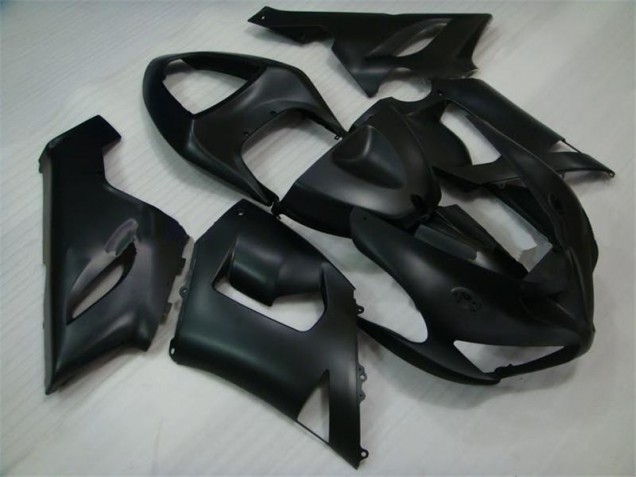 2005-2006 Noir Mat Kawasaki ZX6R Carénage Moto 2005-2006 Noir Mat Kawasaki ZX6R Carénage Moto