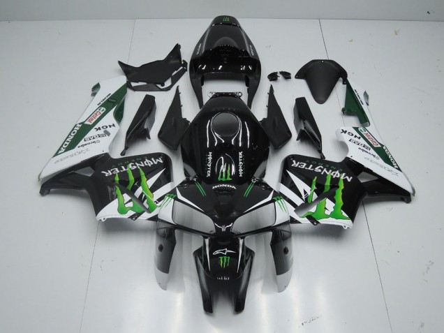 2005-2006 Noir Monster Honda CBR600RR Carénage Moto 2005-2006 Noir Monster Honda CBR600RR Carénage Moto