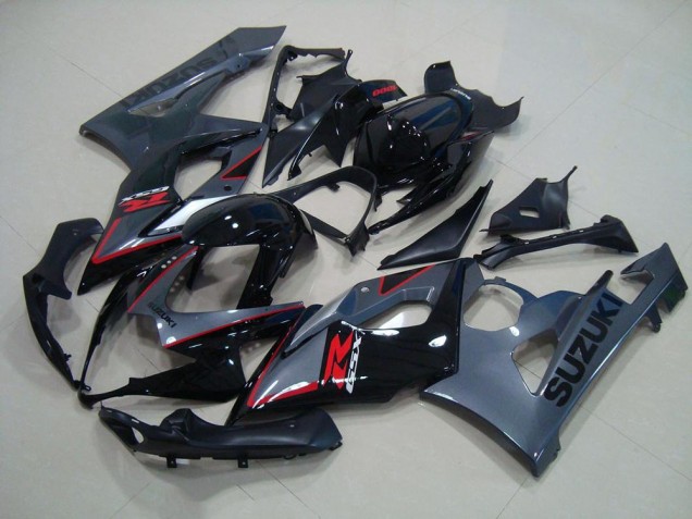 2005-2006 Noir Rouge Décalque Suzuki GSXR 1000 Carénage Moto