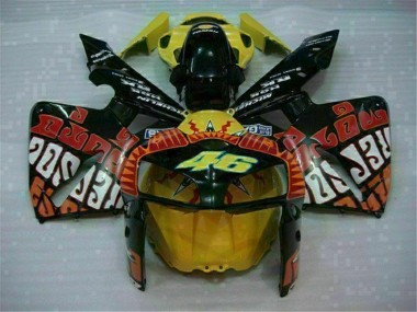2005-2006 Noir Rouge Jaune 46 Honda CBR600RR Carénage Moto