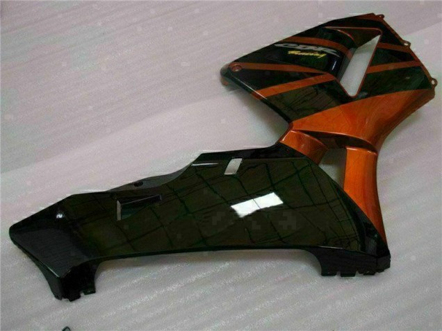 2005-2006 Orange Noir Honda CBR600RR Carénage Moto