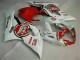 2005-2006 Rouge Blanc Suzuki GSXR 1000 Carénages Moto 2005-2006 Rouge Blanc Suzuki GSXR 1000 Carénages Moto